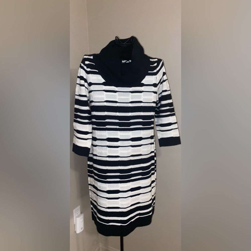 Dress New Directions Black & White Size Large
